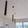 Image de Deko-Light Suspension LED Slim, noir, aluminium, 2 700 K