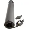 Image de Deko-Light Borne lumineuse Facado II, hauteur 65 cm, gris/fumé, Ø 11 cm, IP65