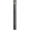 Image de Deko-Light Borne lumineuse Facado II, hauteur 100 cm, gris/fumé, Ø 11 cm IP65
