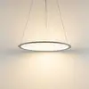 Image de Deko-Light Suspension LED PANEL, gris, Ø 63 cm, métal, CCT, à intensité variable, 50 W