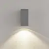 Image de Deko-Light Applique d'extérieur LED pour mur extérieur ShoreLine Pro Square, gris clair,