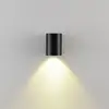 Image de Deko-Light Applique d'extérieur CAN, noir, à 1 lampe, Ø 8 cm IP65 métal GU10