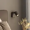 Image de Deko-Light Spot mural CAN TILT, noir, 10 x 10 cm, métal Interrupteur GU10