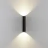 Image de Deko-Light Applique murale CAN, noir, à 2 lampes, hauteur 22 cm, métal, GU10