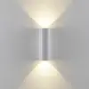 Image de Deko-Light Applique d'extérieur CAN, blanc, à 2 lampes, Ø 8 cm, IP65, métal, GU10