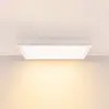 Image de Deko-Light Panneau LED PRO OFFICE SANO, 63 x 63 cm, à intensité variable, blanc, métal CCT