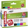 Image de edding EDD-427 Lot de 4 cartouches d'encre compatibles avec HP 950XL/951XL (CN045/CN046/CN047/CN048) Noir/cyan/magenta/jaune 1 x 75 ml + 3 x 30 ml