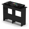 Image de Glorious Mix Station 2 - pour 2 platines ou lecteurs CD et 1 Table de mixage jusqu'à Une Largeur de 14" ou Un contrôleur DJ avec Ordinateur Portable, Sorties de câble à l'avant et sur Les Panneaux