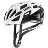 Image de uvex Race 7 - Casque Performance sûr pour Hommes et Femmes - Réglage de la Taille Individuel - Protection Antichoc Supplémentaire - White Black - 51-55 cm