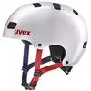 Image de uvex Kid 3 - Casque de vélo Robuste pour Enfants - Ajustement Individuel - Rembourrage intérieur Lavable - Race Silver - 51-55 cm
