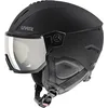 Image de uvex Instinct Visor - Casque de Ski pour Hommes et Femmes - avec Visière - Réglage de la Taille Individuel - Black Matt - 60-62 cm