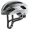 Image de uvex Rise CC Tocsen - Casque Performance sûr pour Hommes et Femmes - Capteur de Chute Tocsen Compris - Ventilation Optimisée - Irish Green - Silver Matt - 52-56 cm