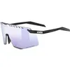 Image de uvex Lunettes de sport unisexe Pace Stage CV 3, noir mat, taille unique