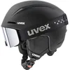 Image de uvex viti Set, Casque et Lunettes de Ski, Enfant Unisexe, Black Matt, 54-58 cm