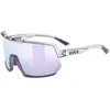 Image de uvex sportstyle 235, lunettes de sport, Adulte unisexe, clear-met purple, one size