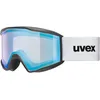 Image de Uvex blast FM, lunettes de ski, Adulte unisexe, black matt/blue-clear, one size
