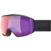 Image de Uvex victorious FM - lunettes de ski pour adults - Catégorie de filtre 2 - anti-buée - black matt dl/ruby-cl - one size