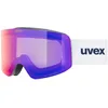 Image de Uvex provoqe FM - lunettes de ski pour adults - Catégorie de filtre 2 - anti-buée - black matt dl/ruby-clear - one size