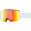 Image de Uvex pwdr FM - lunettes de ski pour enfants - Catégorie de filtre 2 - anti-buée - white matt dl/rainbow-clear - one size