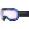 Image de Uvex downhill 2100 V - lunettes de ski pour adults - auto-teinté - anti-buée - black m. dl/blue-cl - one size