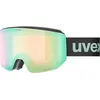 Image de Uvex lace ATTRACT - lunettes de ski pour adults - Catégorie de filtre 2 - anti-buée - black dl/FM opal-oran - one size
