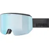 Image de Uvex lace ATTRACT - lunettes de ski pour adults - Catégorie de filtre 3 - anti-buée - black dl/FM ice-green - one size
