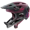 Image de uvex React jr. fullface - Casque de Bicyclette léger pour Enfants - réglage de la Taille Individuel - Doublure Lavable - Cranberry Matt - 52-56 cm