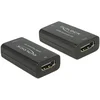 Image de DeLOCK 11403 Noir pont & répéteur - ponts & répéteurs (Avec fil, HDMI, Noir, 26 x 47 x 14 mm)