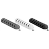 Image de DeLOCK Support de câble avec 7 Passe-câbles Blanc/Gris