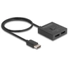Image de Commutateur DisplayPort 2 > 1 bidirectionnel 8K, Switch de DisplayPort