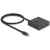 Image de DeLOCK 18911 hub & concentrateur USB 3.2 Gen 2 (3.1 Gen 2) Type-C 10000 Mbit/s Noir