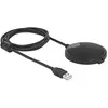 Image de Delock Microphone de conférence USB à condensateur omnidirectionnel à 360° Idéal pour Les enregistrements de réunions, Plug & Play