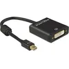 Image de DeLock 62603 Adaptateur DisplayPort vers DVI 0,20 cm Noir