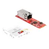 Image de DeLOCK Adaptateur LAN convertisseur M.2 Key B+M mâle vers 1 Port RJ45 2,5 Gigabit LAN Horizontal