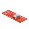 Image de Convertisseur M.2 Key M vers 1 x OCuLink SFF-8612, Carte d''interface