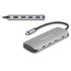Image de DeLOCK 64323 hub & concentrateur USB 3.2 Gen 2 (3.1 Gen 2) Type-C 10000 Mbit/s Gris