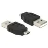 Image de DeLock Lot de 3 adaptateurs USB Micro-B mâle vers USB 2.0 A mâle.