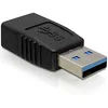 Image de Delock Adaptateur USB 3.0-A Prise mâle/Femelle - 65174