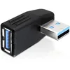 Image de DeLOCK USB 3.0 M/F - Adaptateur pour Câble (USB 3.0, USB 3.0, Mâle/Femelle) Noir