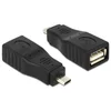 Image de DeLOCK Adaptateur USB Micro-B St/USB A Bu Full - Covered OTG 65549