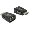Image de DeLOCK 65902   Adaptateur HDMI A mâle vers VGA Femelle Adaptateur Vidéo   numérique/écran/Screwless  , 65902