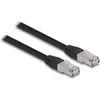 Image de DeLOCK 80132 - Câble réseau RJ45, S/FTP, 20m, noir