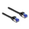 Image de DeLOCK 80226 câble de réseau Noir 0,5 m Cat6a S/FTP (S-STP)