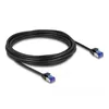 Image de DeLOCK 80230 câble de réseau Noir 5 m Cat6a S/FTP (S-STP)