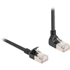 Image de DeLOCK Câble patch RJ-45 Cat.6a S/FTP, slim coudé à 90°