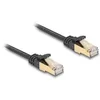 Image de DeLOCK 80325 - Câble réseau RJ45, S/FTP, 1m, noir