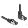 Image de DeLOCK 80394 Câble réseau RJ45 S/FTP 1 m Noir