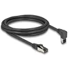 Image de DeLOCK 80395 - Câble réseau RJ45, S/FTP, 2m, noir