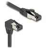 Image de DeLOCK 80399 - Câble réseau RJ45, S/FTP, 0,5m, noir