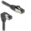 Image de DeLOCK 80400 - Câble réseau RJ45, S/FTP, 1m, noir